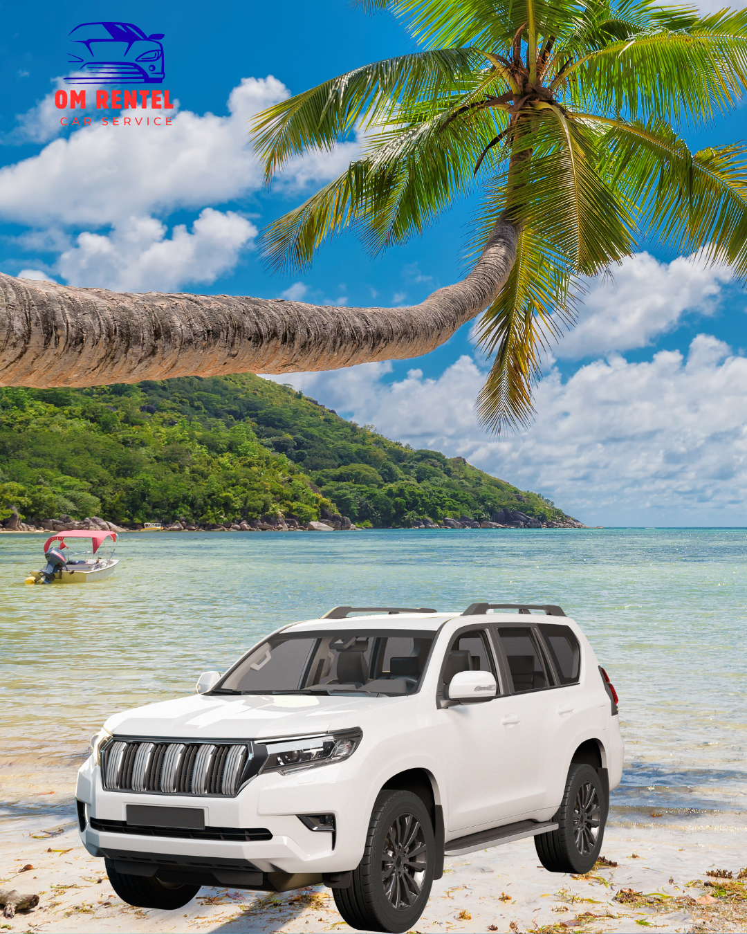 Red and White Modern Car Rental Services Instagram Post 4